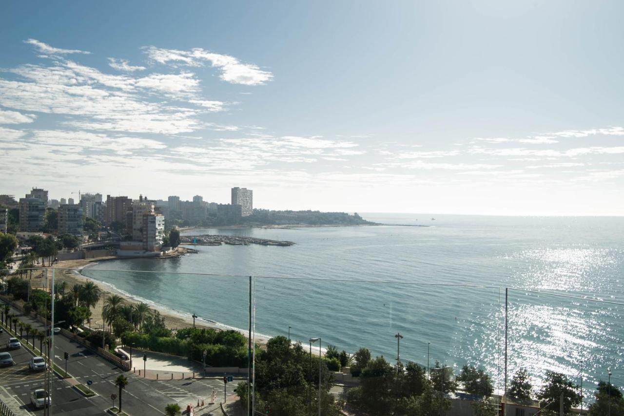 Modern Sea Front Sunny Beach Alicante Buitenkant foto
